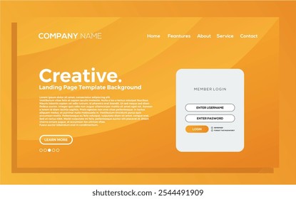 new abstract background template design