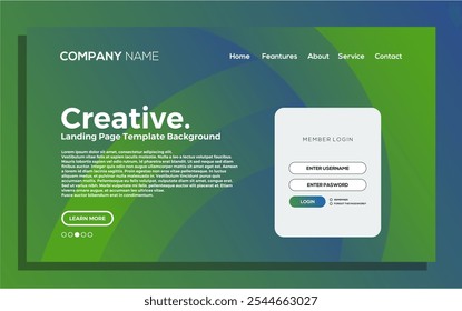 Novo design de modelo de plano de fundo abstrato