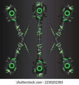 New abstract background and wallpaper