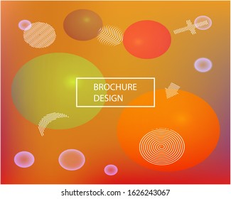 New abstract colorful background. Vector illustration layout. Colorful backdrop with colored bubbles and white shapes. Blue trendy soft blurred forms and elegant smooth blend.