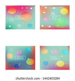 New abstract colourful background Colorful backdrop with bright rainbow colors. Vector illustration texture. Blue trendy soft blurred colors and elegant smooth blend.