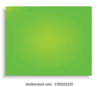 New abstract colourful background. Cool backdrop with smooth and soft shadow. Vector illustration flyer. Green trendy and easy editable colored banner template.