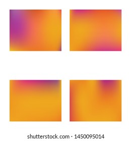New abstract colourful background Creative backdrop with simple muffled colors. Vector illustration space. Orange trendy soft blurred colors and elegant smooth blend.