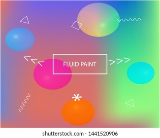 New abstract colourful background Fresh backdrop with bright rainbow colors. Vector illustration texture. Pink trendy soft blurred colors and elegant smooth blend.