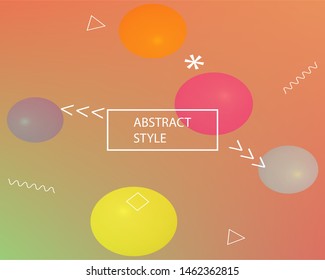 New abstract colourful background. Fresh backdrop with simple muffled colors. Vector illustration texture. Pink trendy soft blurred colors and elegant smooth blend.