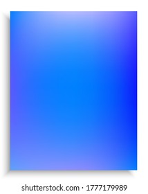 Nuevo fondo colorido abstracto. Fondo fresco con sombra suave y suave. Concepto de ilustración vectorial. Colores azules de moda, naturales borrosos y elegante plantilla.