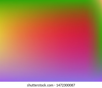New abstract colourful background. Light backdrop with simple muffled colors. Vector illustration vintage. Pink, green and violet trendy soft blurred colors and elegant smooth blend.