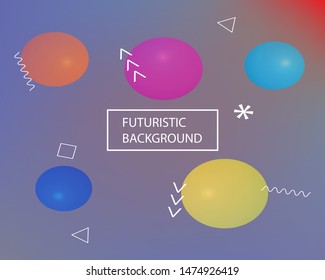 New abstract colourful background. Light backdrop with simple muffled colors. Vector illustration art. Violet trendy soft blurred colors and elegant smooth blend.