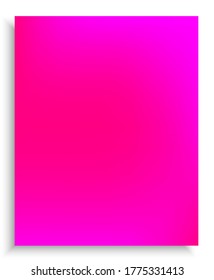 New abstract colourful background. Magic backdrop with smooth and soft shadow. Vector illustration wallpaper.  Pink trendy and easy editable colored banner template.