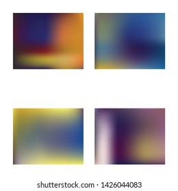 New abstract colourful background Minimal backdrop with bright rainbow colors. Vector illustration elements. Blue trendy soft blurred colors and elegant smooth blend.