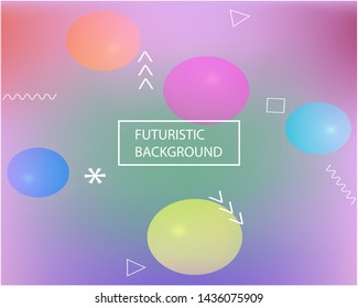 New abstract colourful background Minimal backdrop with bright rainbow colors. Vector illustration concept. Violet trendy soft blurred colors and elegant smooth blend.