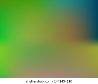 New abstract colourful background Minimal backdrop with bright rainbow colors. Vector illustration art. Green trendy soft blurred colors and elegant smooth blend.