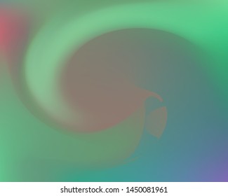 New abstract colourful background Minimal backdrop with bright rainbow colors. Vector illustration layout. Green trendy soft blurred colors and elegant smooth blend.