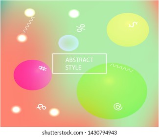 New abstract colourful background Simple backdrop with bright rainbow colors. Vector illustration pastel. Pink trendy soft blurred colors and elegant smooth blend.