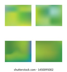 New abstract colourful background Simple backdrop with simple muffled colors. Vector illustration vintage. Green trendy soft blurred colors and elegant smooth blend.