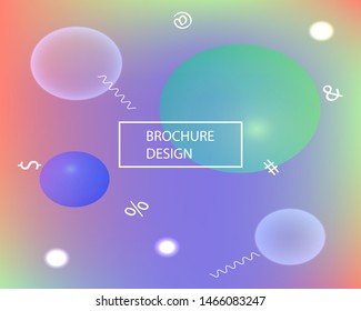 New abstract colourful background. Simple backdrop with simple muffled colors. Vector illustration flyer. Violet trendy soft blurred colors and elegant smooth blend.