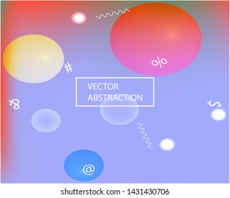 New abstract colourful background Vector illustration elements. Commercial backdrop with bright rainbow colors. Violet trendy soft blurred colors and elegant smooth blend.