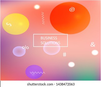 New abstract colourful background Vector illustration concept. Colorful backdrop with bright rainbow colors. Pink trendy soft blurred colors and elegant smooth blend.