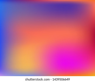 New abstract colourful background Vector illustration texture. Light backdrop with bright rainbow colors. Pink trendy soft blurred colors and elegant smooth blend.