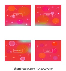 New abstract colourful background Vector illustration art. Clean backdrop with simple muffled colors. Red trendy soft blurred colors and elegant smooth blend.