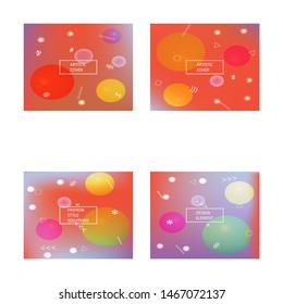 New abstract colourful background. Vector illustration elements. Vibrant backdrop with simple muffled colors. Red trendy soft blurred colors and elegant smooth blend.