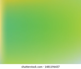 New abstract colourful background. Vector illustration vintage. Vibrant backdrop with simple muffled colors. Green trendy soft blurred colors and elegant smooth blend.