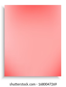 Nuevo fondo colorido abstracto. Arte de ilustración vectorial. Fondo mágico con sombra suave y suave.  Plantilla de banner color rosa moderno y fácil de editar.