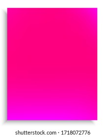 New abstract colourful background. Vector illustration flyer. Beautiful backdrop with smooth and soft shadow.  Pink trendy and easy editable colored banner template.