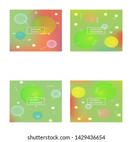 New abstract colourful background Vibrant backdrop with bright rainbow colors. Vector illustration texture. Green trendy soft blurred colors and elegant smooth blend.