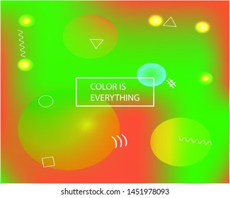 New abstract colourful background Vibrant backdrop with simple muffled colors. Vector illustration pastel. Green trendy soft blurred colors and elegant smooth blend.