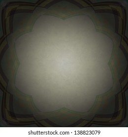 new abstract frame with retro style ornament can use like vintage background