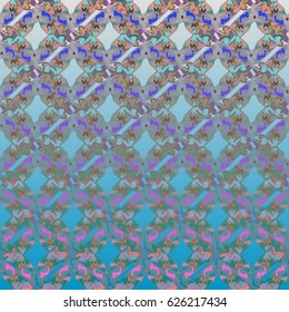 New abstract geometric colorful pattern for background.