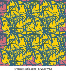 New abstract geometric colorful pattern for background.