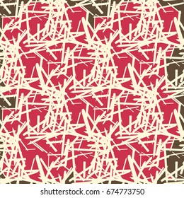 New abstract geometric colorful pattern for background.