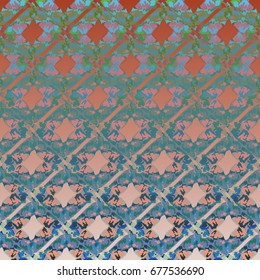 New abstract geometric colorful pattern for background.
