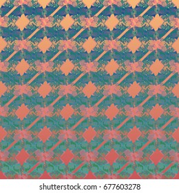New abstract geometric colorful pattern for background.