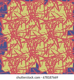 New abstract geometric colorful pattern for background.