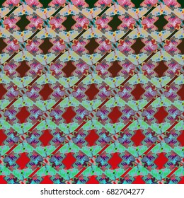 New abstract geometric colorful pattern for background.