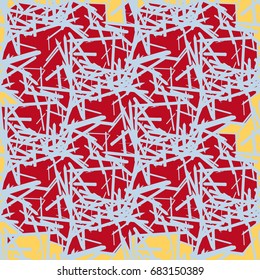 New abstract geometric colorful pattern for background.