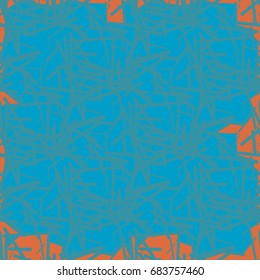 New abstract geometric colorful pattern for background.