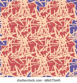 New abstract geometric colorful pattern for background.