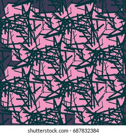 New abstract geometric colorful pattern for background.