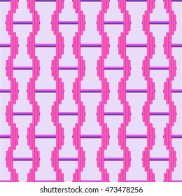 New abstract geometric colorful seamless pattern for background.