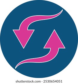 Nuevo diseño de logotipo Abstractas. Vector