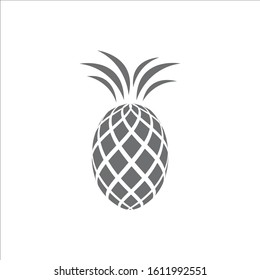 new abstract pineapple logo icon vector isolated on white background