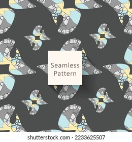  New abstract seamless beautiful pattern