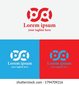 New abstract vector creative design modern logo template