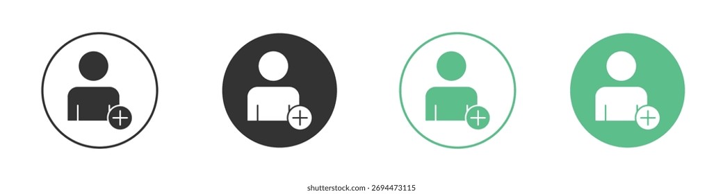 Nuevo icono de Cuenta para el diseño y el Web.