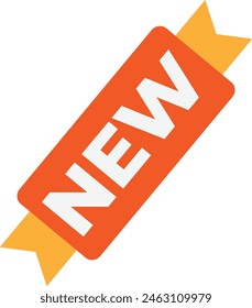 New Add Year Plus Icon Vector Flat Illustration