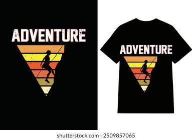 new adventure t-shirt design for all